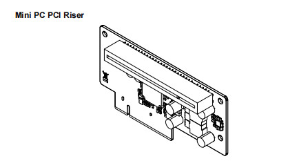 ATM-Ersatzteile NCR 009-0030957 MINI PC PCI RISER