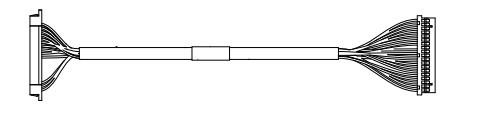 ATM-Maschinenteile 445-0743831 LVDS-Härne, 1200MM