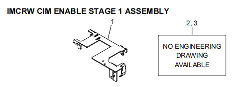 ATM-Ersatzteile NCR IMCRW CIM ENABLE Stufe 1