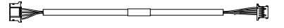 ATM-Ersatzteile 445-0749528 LVDS POWER HARNESS 600MM