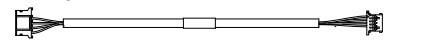 ATM-Ersatzteile 445-0755111 LVDS SONLIGHT POWER HARNESS, 600MM