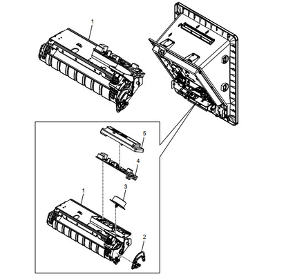 Automaten-Ersatzteile 445-0761229 Schaltermontage, Motor-Oberteil, RHS Stärke Schlitz