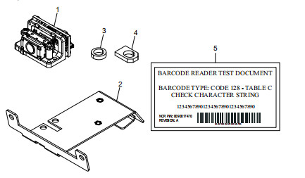 ATM-Ersatzteile 009-0023539 USB 2D Barcode Reader Modul (UBAR)