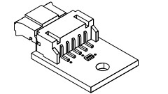 ATM Ersatzteile NCR 445-0757200 POSTE ITALIANE Umgebungslicht-Sensor-Board - Zusammenbau
