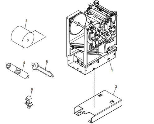ATM-Ersatzteile THERMAL JOURNAL PRINTER