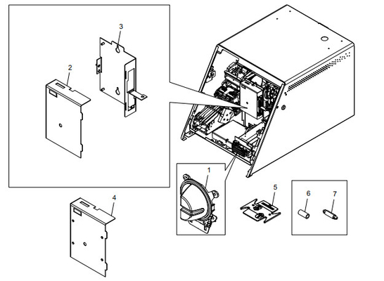SPS MCRW Spitzen-ATM-Ersatzteile