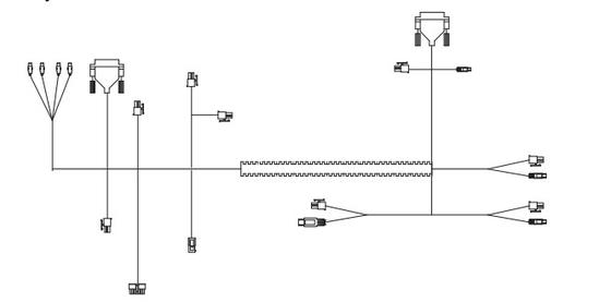 445-0752496 TRAY HARNESS Geldautomaten Maschinenteile