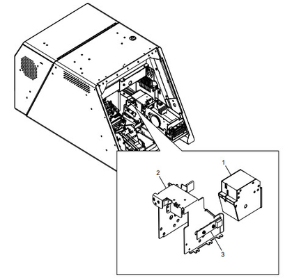 LATCHFAST CARD CAPTURE BIN-Versammlung