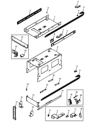 Stromline-ATM-Maschinenteile BRM-Integrationsteile