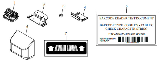 ATM-Maschinenteile Barcode-Leser