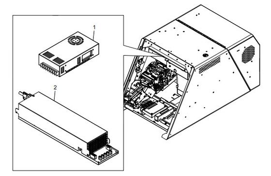 ATM-Maschinenteile POWER SUPPLY Schaltermodus 009-0028268 009-0028273