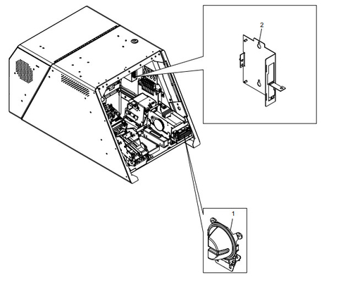 ATM-Maschinenteile SKIMMING PROTECTION SOLUTION 445-0748402 445-0719595