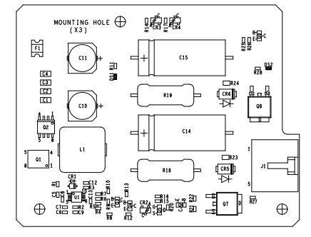 ATM-Maschinenteile 445-0736652 SPS CONTROL DAUCHTER BOARD ASSEMBLY